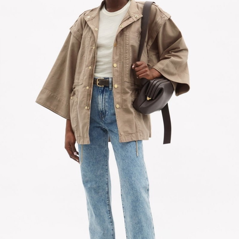 Frame Twisted Utility Denim Jacket MSRP $368